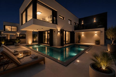 Property building, Swimming pool
