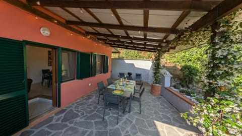Property building, Patio, Dining area