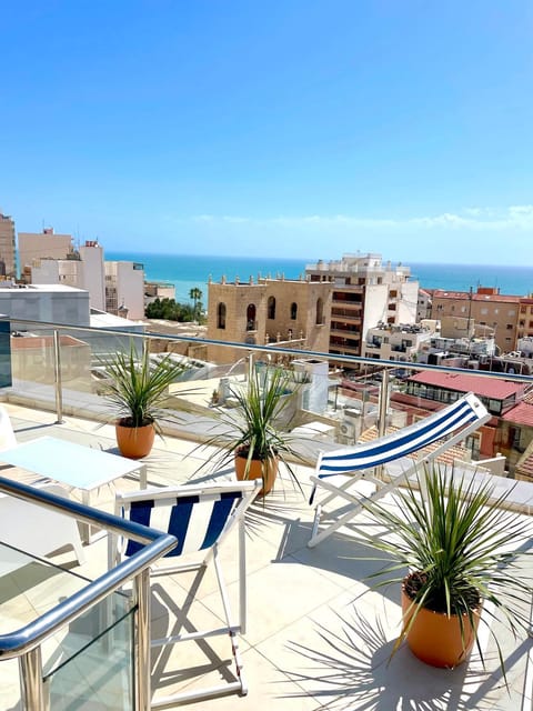 Patio, Day, View (from property/room), Balcony/Terrace, City view, Sea view