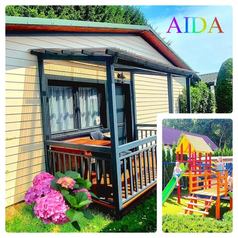 AIDA Domki Letniskowe - domki 5 min od MORZA - Plac Zabaw & ANIMACJE dla DZIECI, ROWERY gratis dla Gości Nature lodge in West Pomeranian Voivodeship, Poland