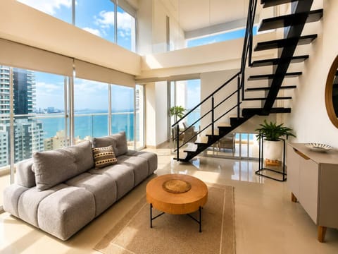Living room, Sea view