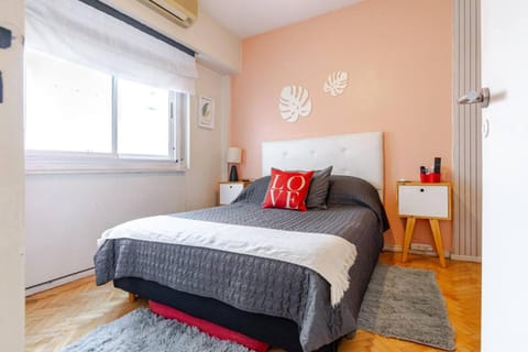 Bed, Bedroom, air conditioner
