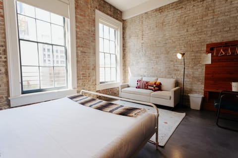 Bed, Living room, Photo of the whole room, Seating area, Bedroom, wardrobe