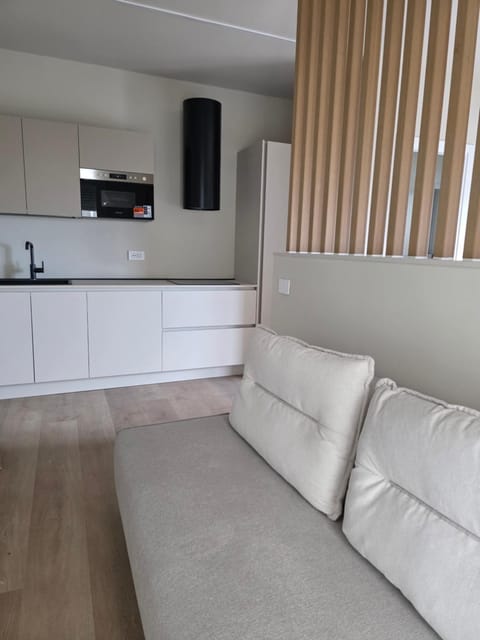 Kitchen or kitchenette, Living room, Sea view