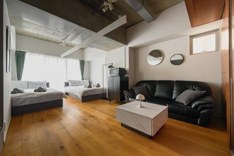 Bed, Living room, Bedroom