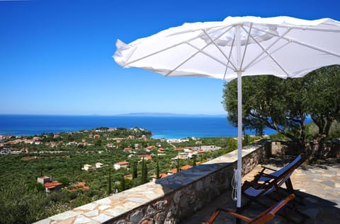 View (from property/room), Balcony/Terrace, Sea view