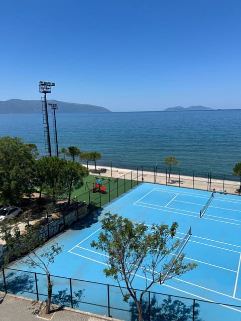Day, Natural landscape, Tennis court, Sea view