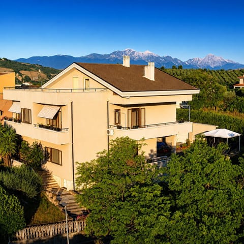 Property building, Natural landscape, Mountain view