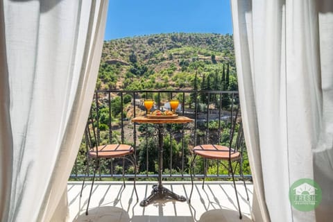Day, Natural landscape, View (from property/room), Balcony/Terrace, Mountain view