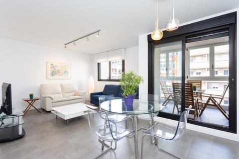 TV and multimedia, Balcony/Terrace, Living room, Dining area