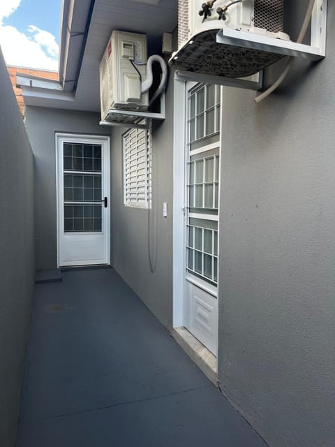 Facade/entrance, air conditioner