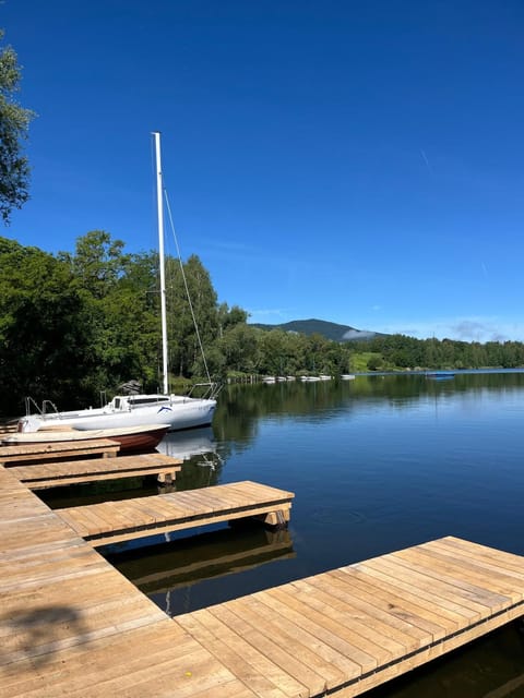 Day, Natural landscape, Lake view