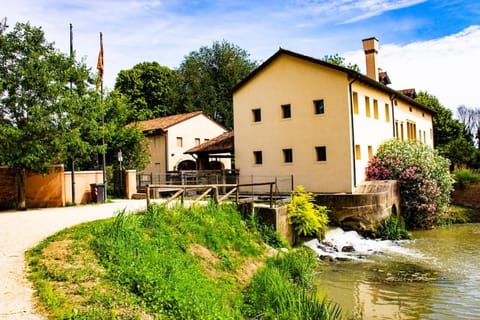 Property building, Natural landscape, River view