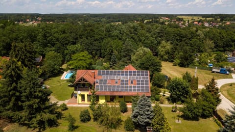 Property building, Natural landscape, Bird's eye view