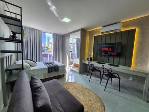 TV and multimedia, View (from property/room), Photo of the whole room, Seating area, Bedroom