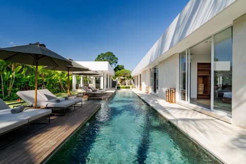 Natural landscape, Pool view, Swimming pool, sunbed