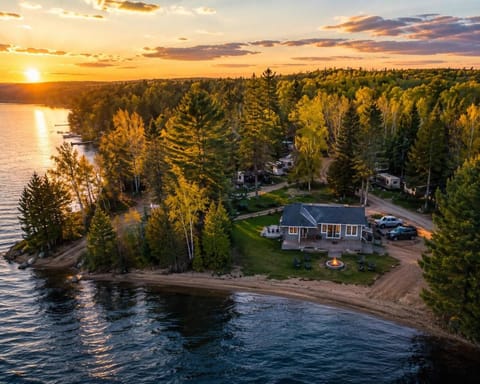Nearby landmark, Day, Natural landscape, Bird's eye view, Beach, Sunrise, Sunset