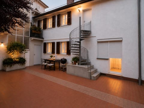 Property building, Patio