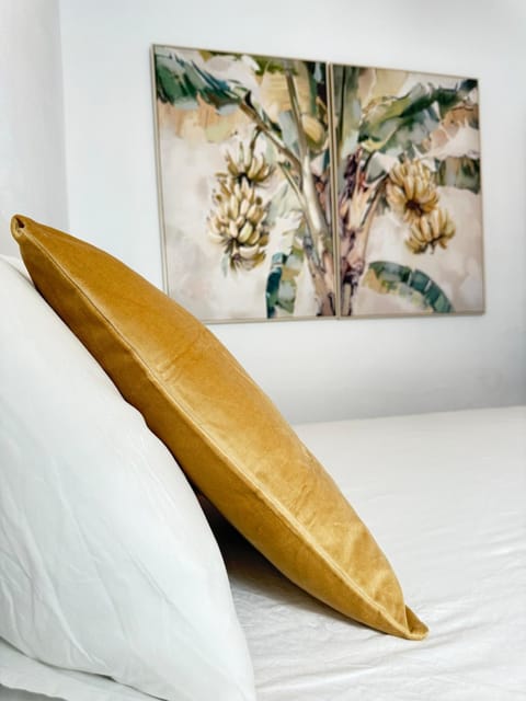 Bed, Decorative detail, Bedroom