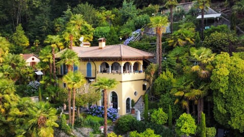 Property building, Bird's eye view, Garden
