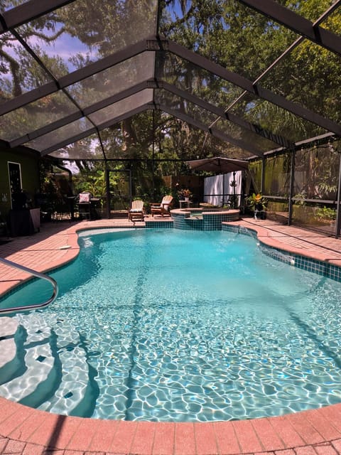 Patio, Day, Pool view, Swimming pool