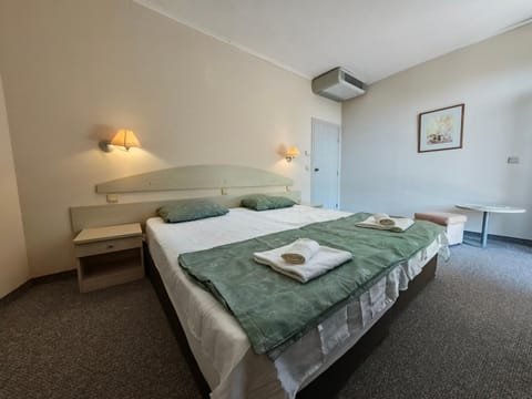 Bed, Seating area, Bedroom, air conditioner
