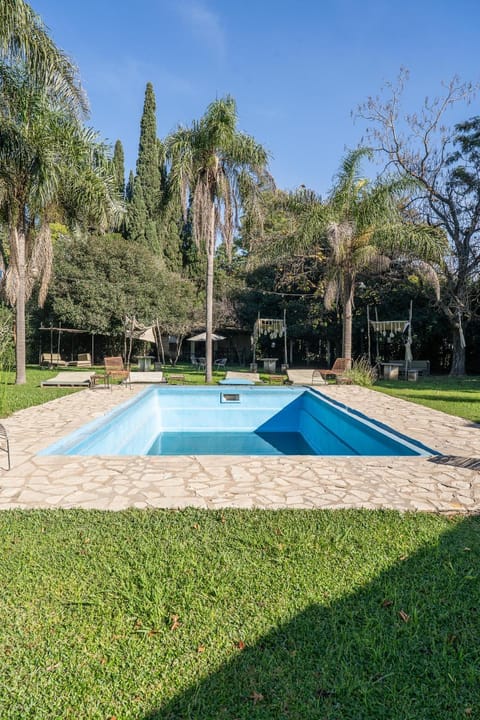 Spring, Day, Natural landscape, Garden, Garden view, Pool view, Swimming pool