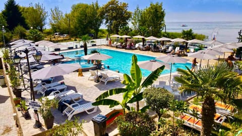 Natural landscape, Garden, Beach, Pool view, Swimming pool