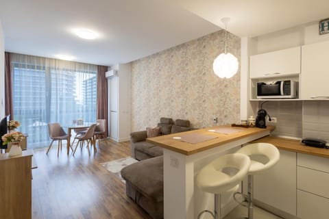 Living room, Dining area, minibar