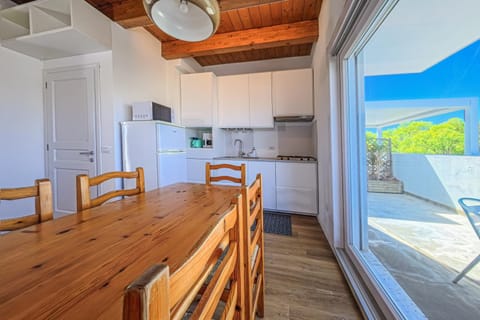Balcony/Terrace, Kitchen or kitchenette, Dining area, microwave