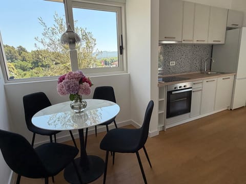 Kitchen or kitchenette, Dining area