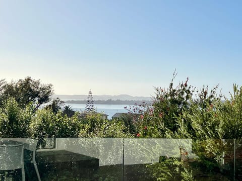 Summer, Garden, Sea view
