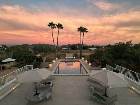 Property building, Living room, Swimming pool