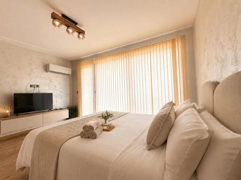 Communal lounge/ TV room, Bed, TV and multimedia, Living room, Bedroom, towels, air conditioner