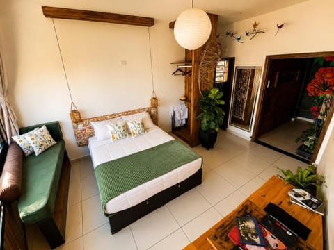 Bed, Photo of the whole room, Bedroom, towels, wardrobe