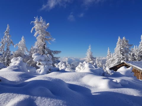 Natural landscape, Winter, Hiking