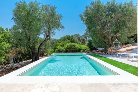 Property building, Living room, Swimming pool