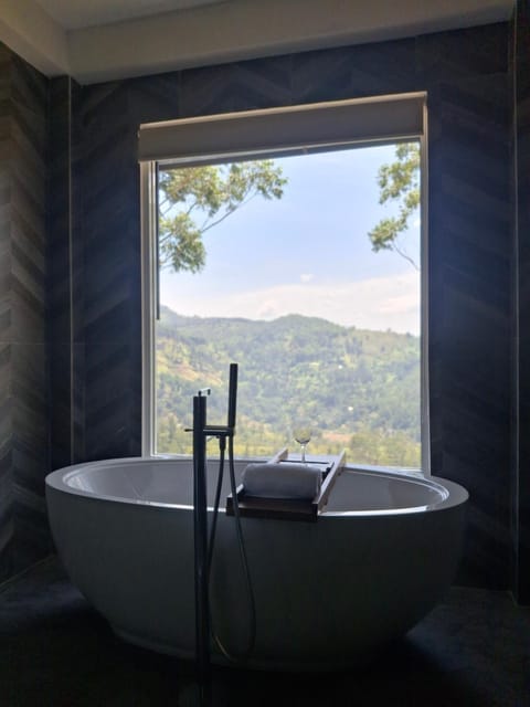 Bathroom, Mountain view, Bath
