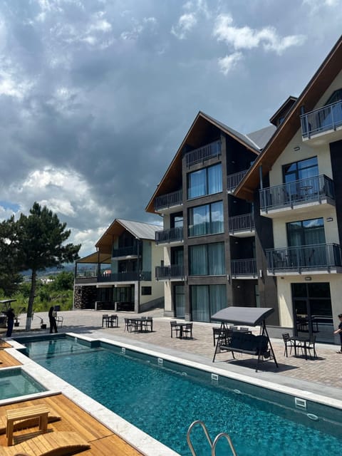 Property building, Pool view, Swimming pool, Swimming pool
