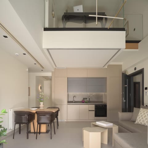Living room, Dining area, kitchen