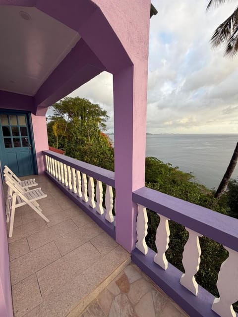 Natural landscape, View (from property/room), Balcony/Terrace, Sea view, Sunset