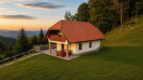 Property building, Natural landscape, Mountain view