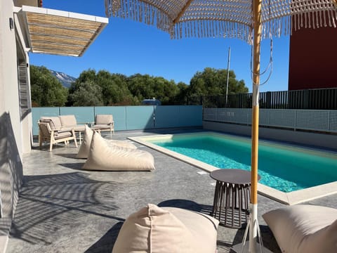 Day, Natural landscape, View (from property/room), Swimming pool