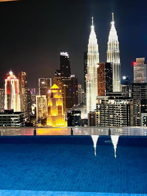 Nearby landmark, Night, City view, Pool view, Swimming pool, Swimming pool
