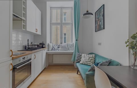 Living room, stove, kitchen