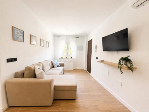 Living room, air conditioner