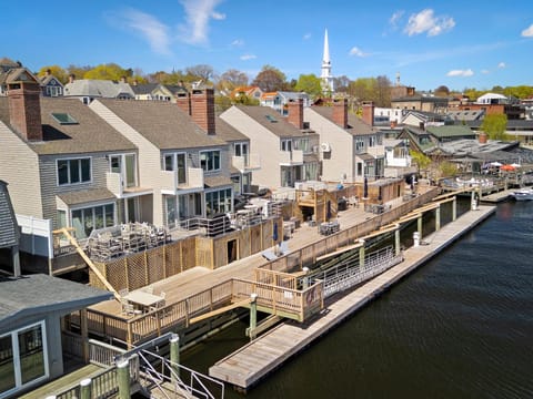 Property building, Day, Lake view