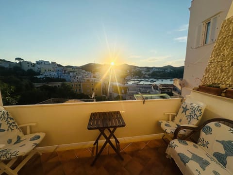 Day, Natural landscape, View (from property/room), Balcony/Terrace, Sunset
