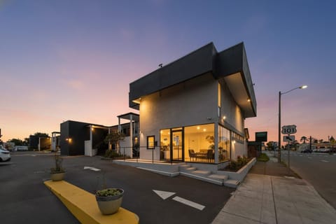 Property building, Sunset