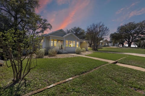 Property building, Night, Garden view